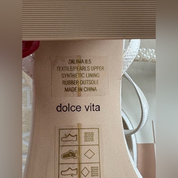 Dolce Vita Zalima Pearl Sandals – Size 8.5 brand new - Picture 13 of 15